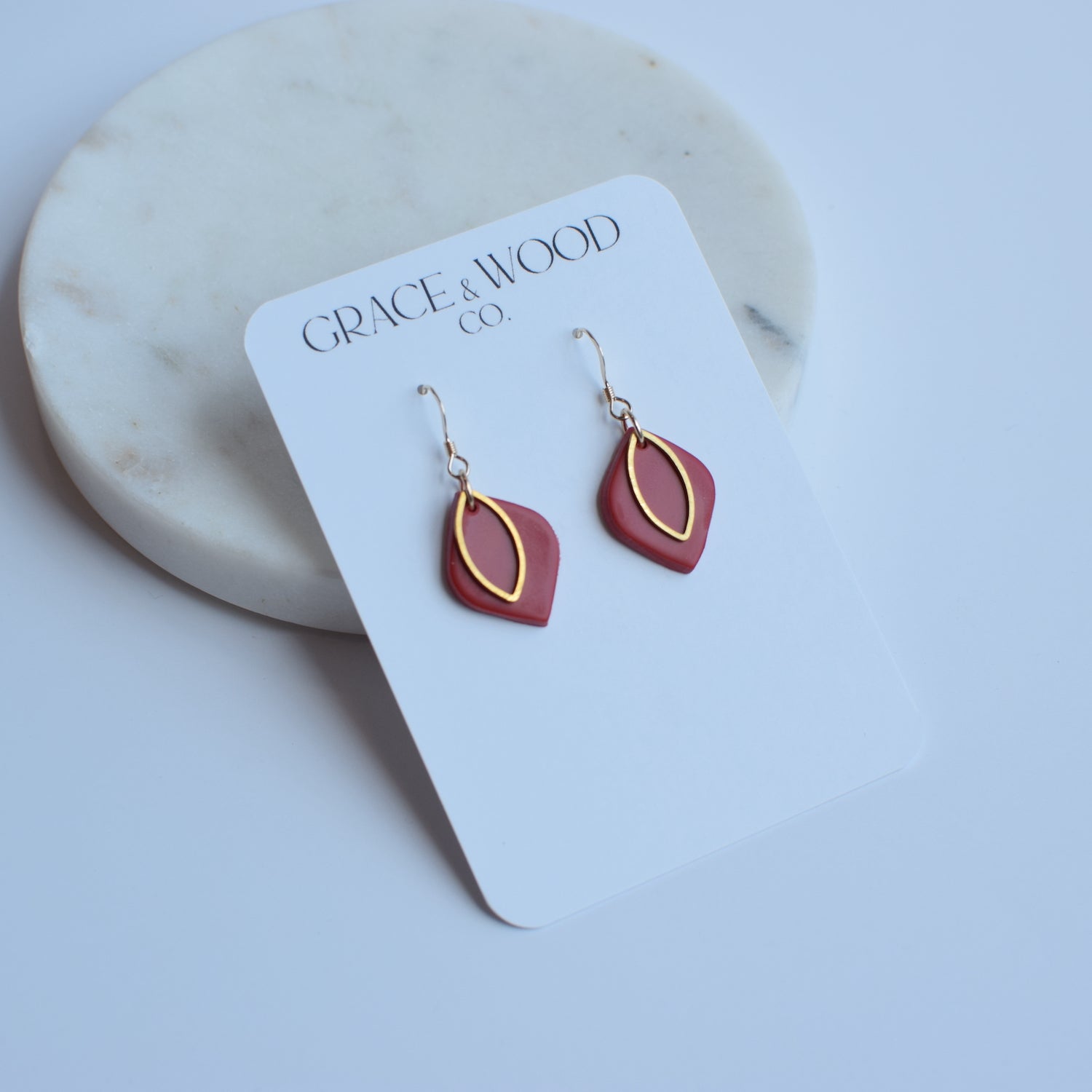 Mini pétales en argile tourbillonnante bleu marine