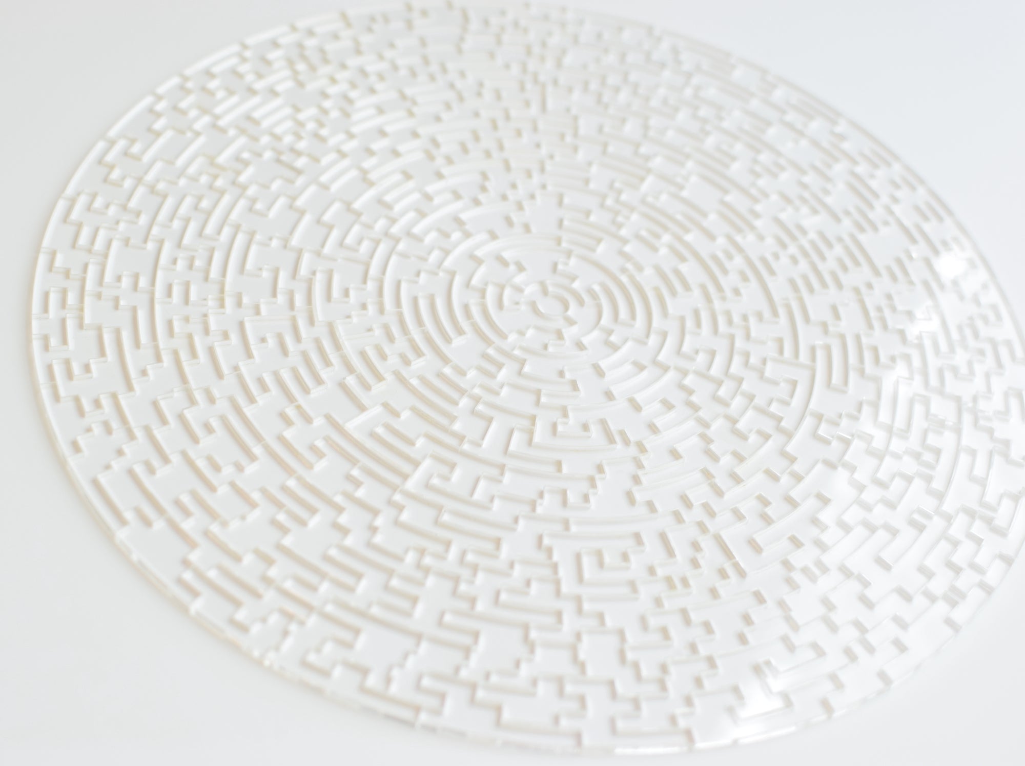 The Impossible Acrylic Circular Puzzle