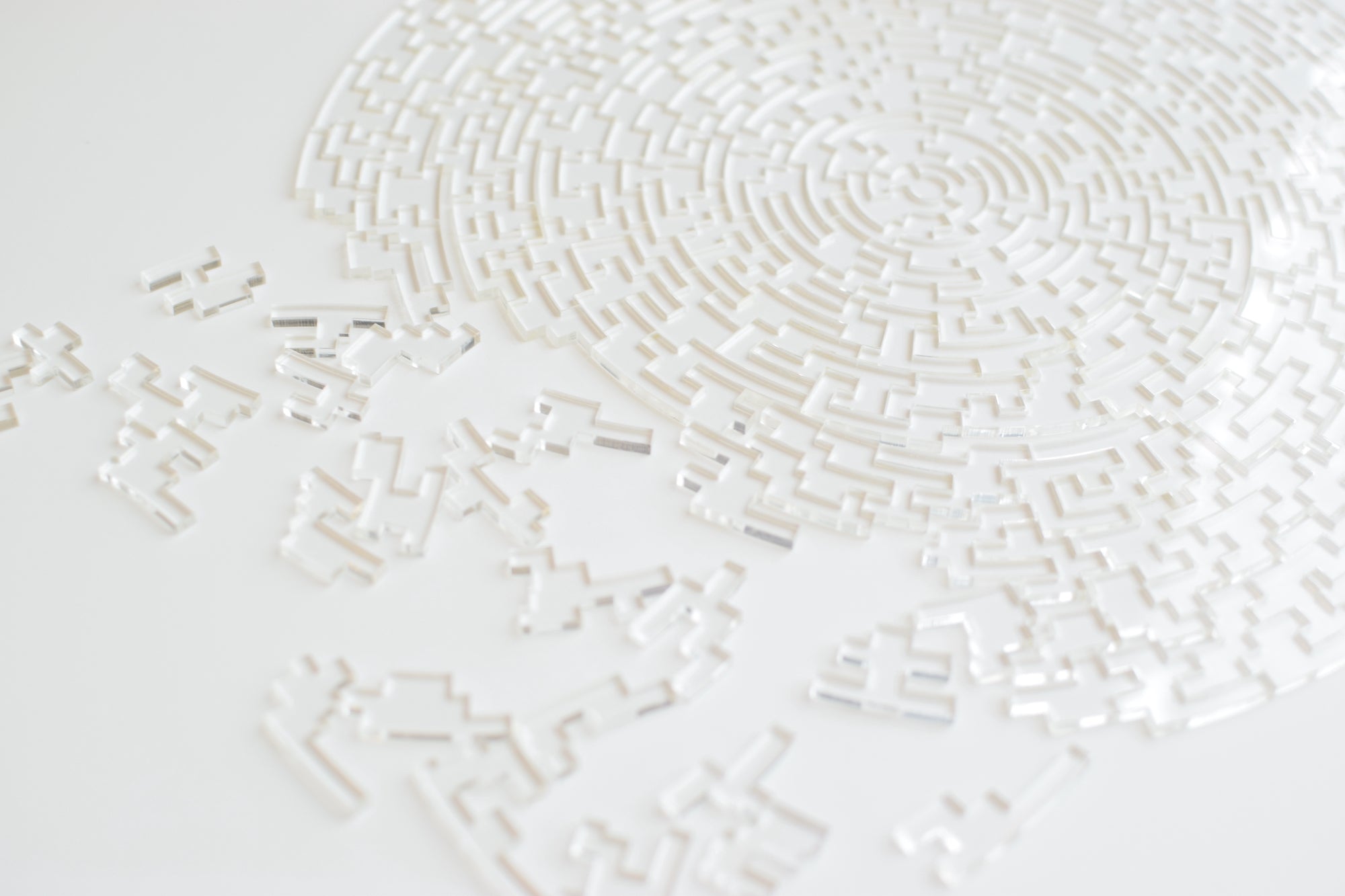 The Impossible Acrylic Circular Puzzle