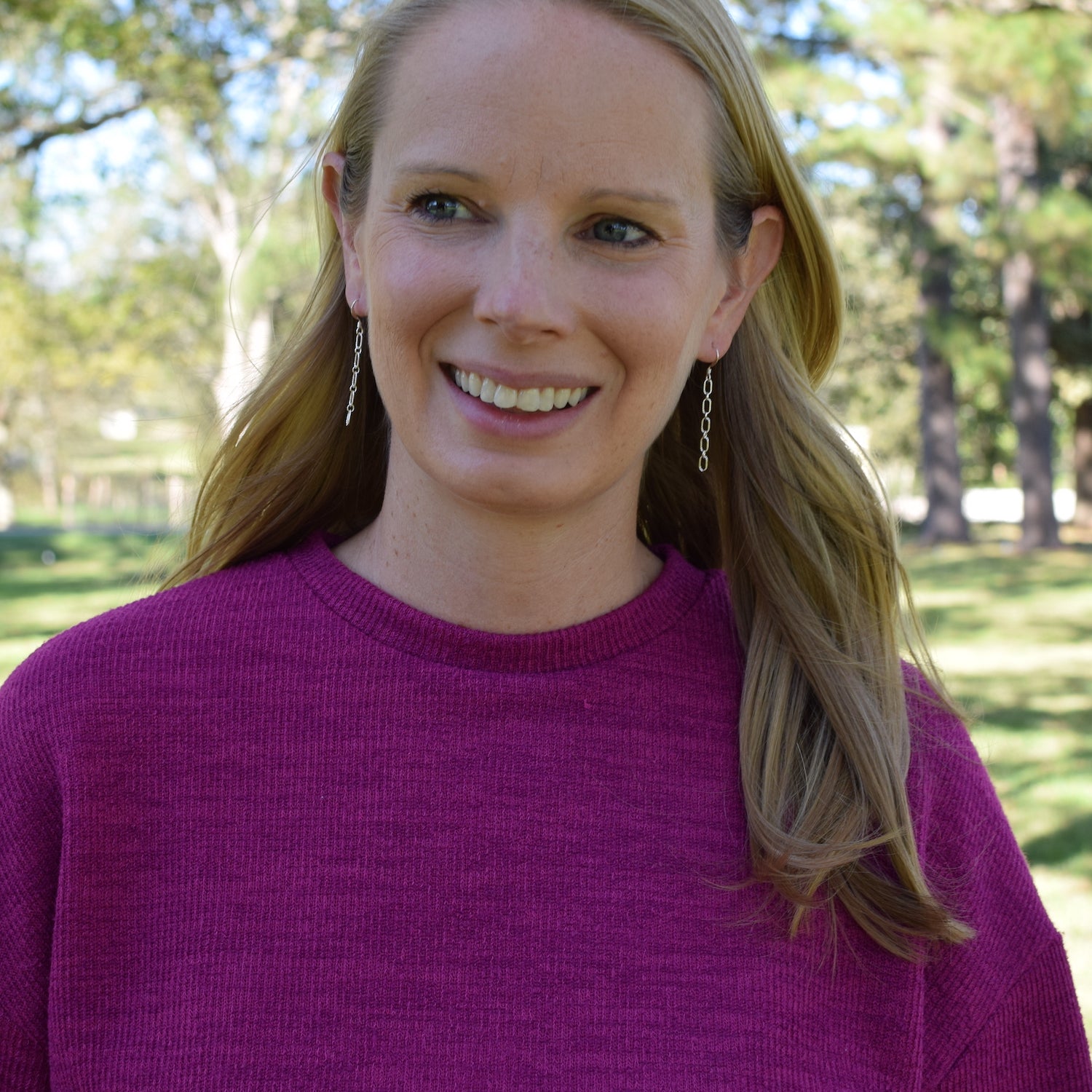 Minimalist Chain Drop Earrings (multiple metal options)