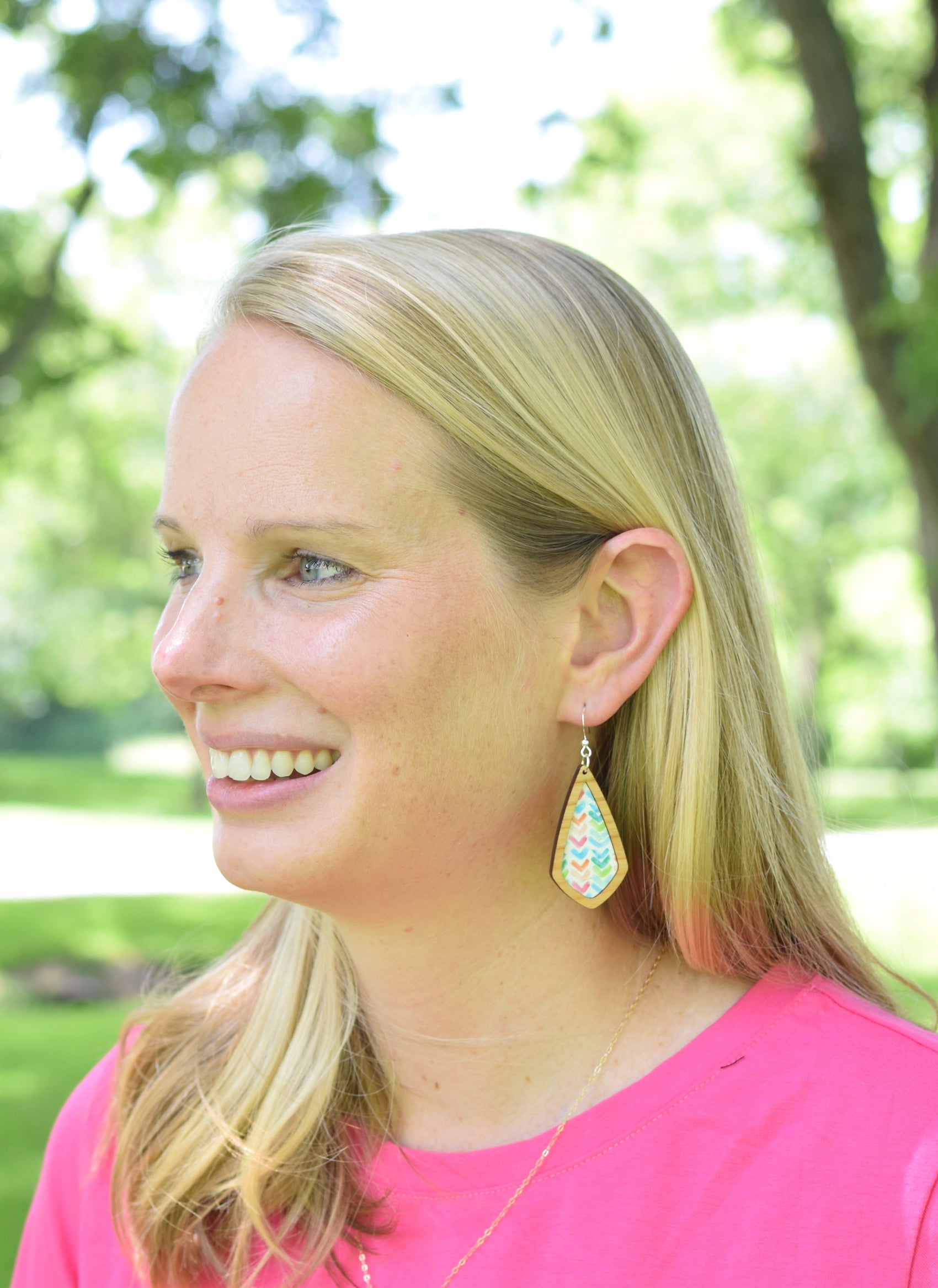 Colorful Arrows Wood + Cork Emma - Grace and Wood Co.