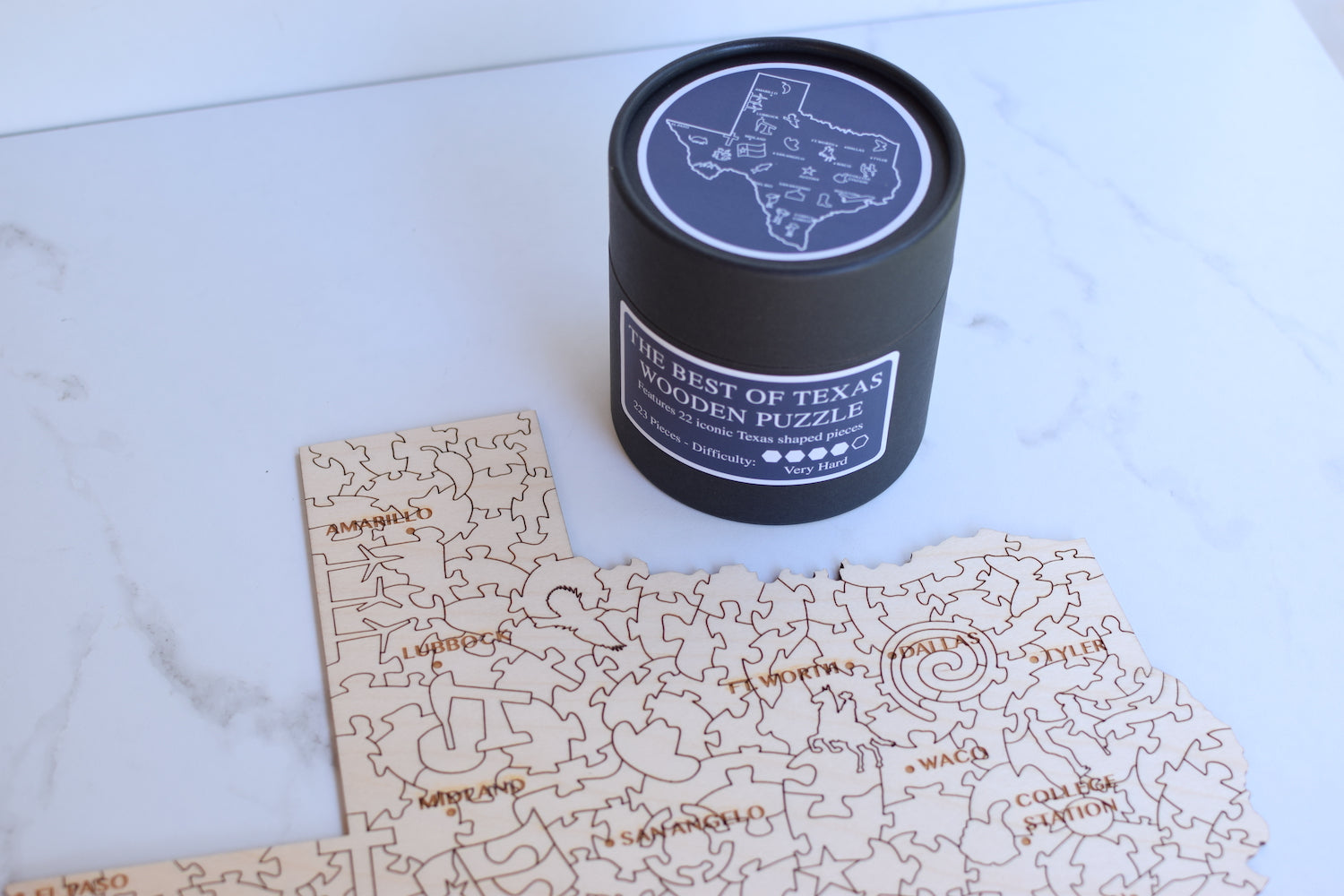 The Best of Texas Wooden Puzzle - Grace and Wood Co.