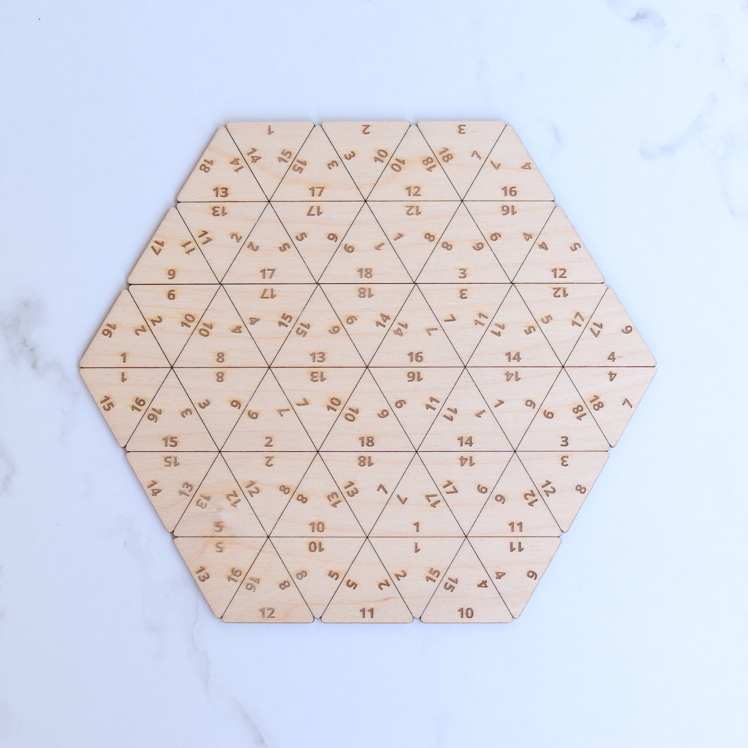 Brain Teaser Triangles Puzzle - Grace and Wood Co.