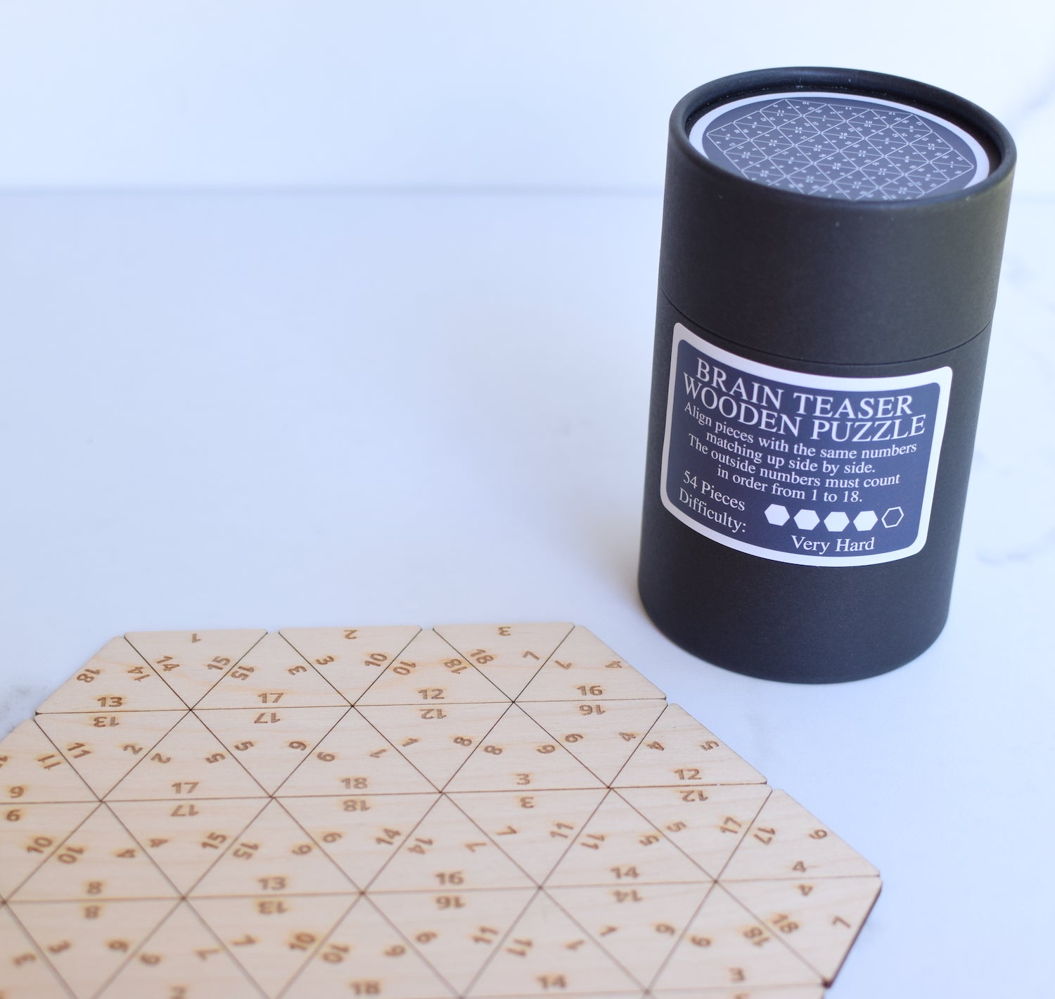 Brain Teaser Triangles Puzzle - Grace and Wood Co.