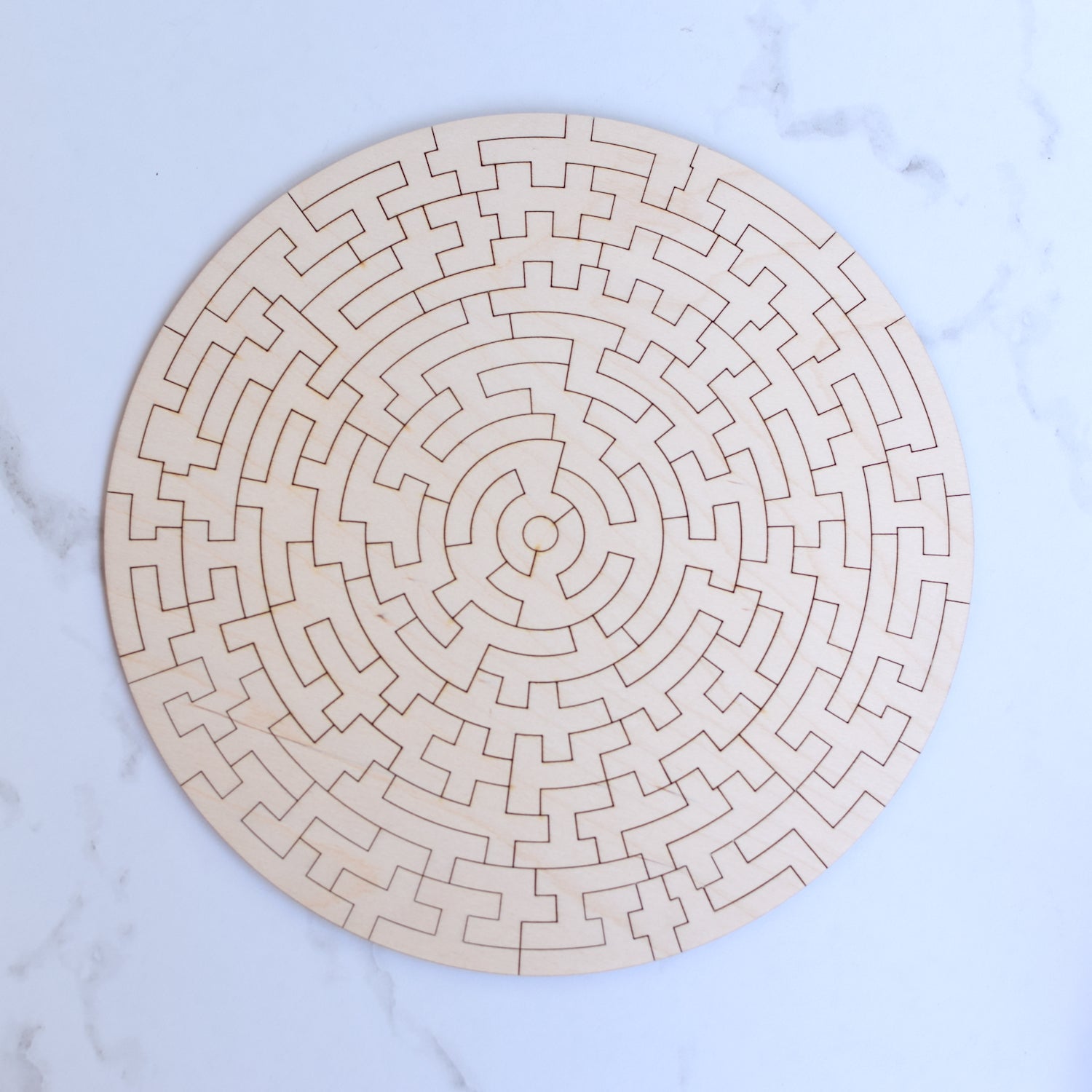 Expert Level Circular Puzzle - Grace and Wood Co.