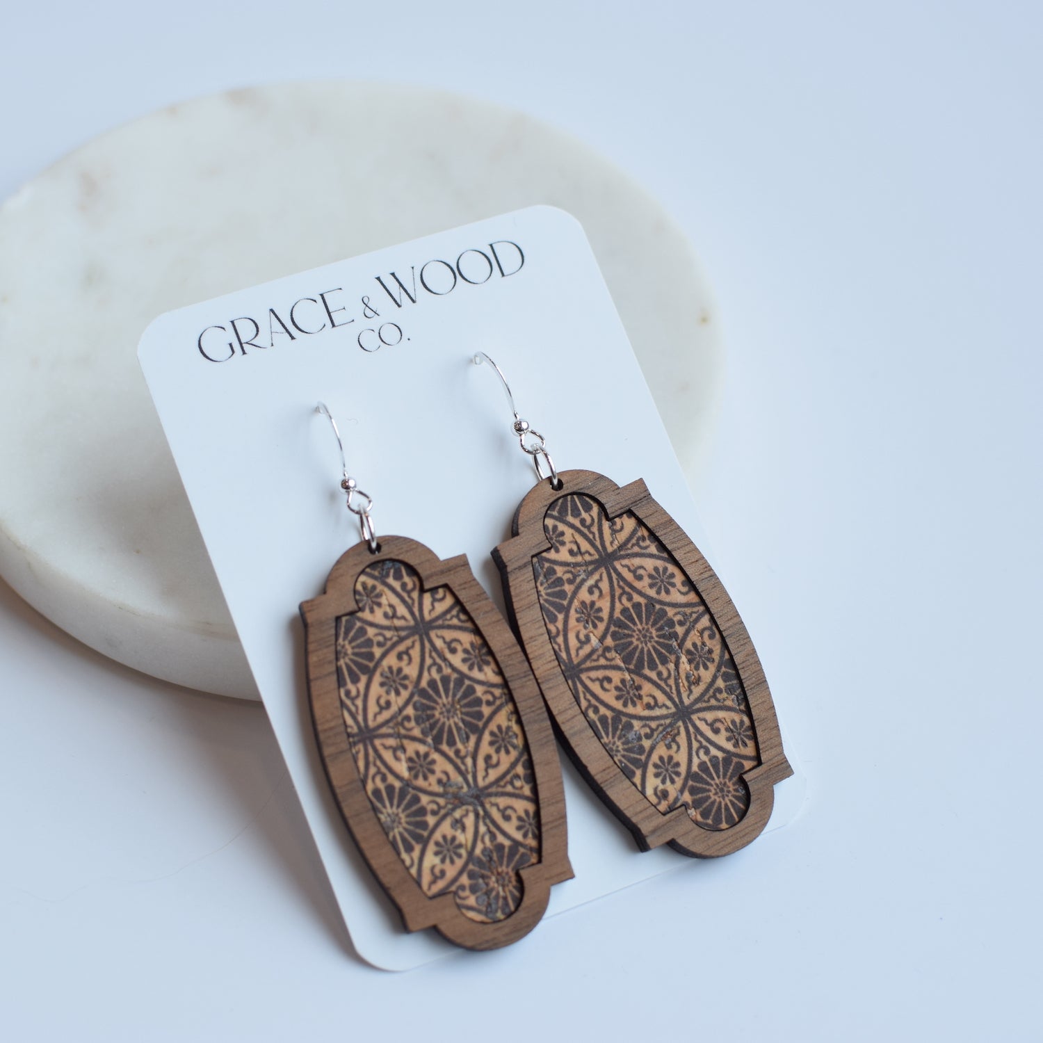 Medallion Wood + Cork Heirloom - Grace and Wood Co.