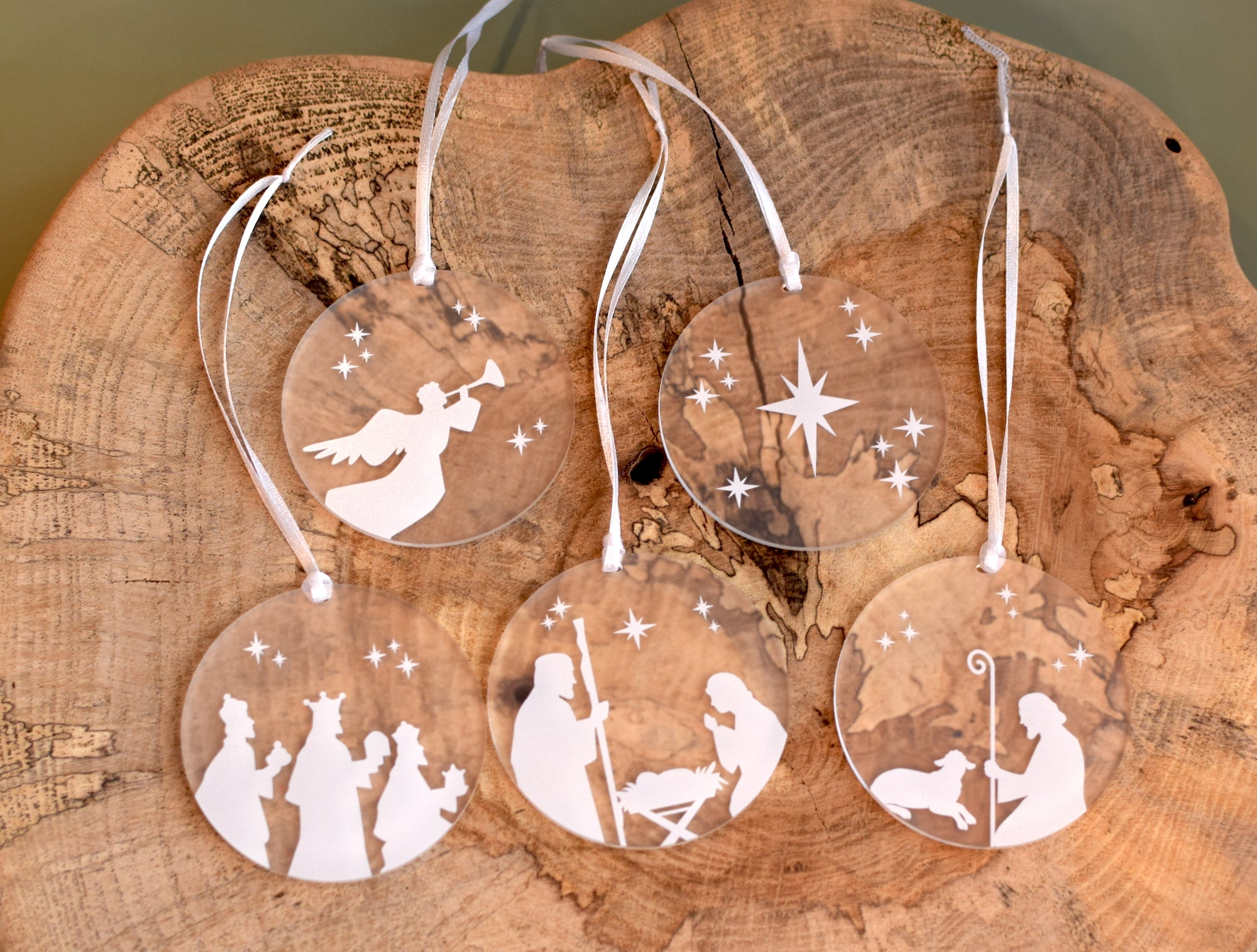 Nativity Ornament Set