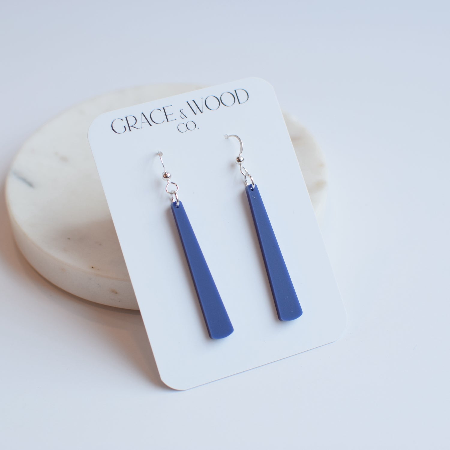 Acrylic Skinny Drop- Multiple Color Options