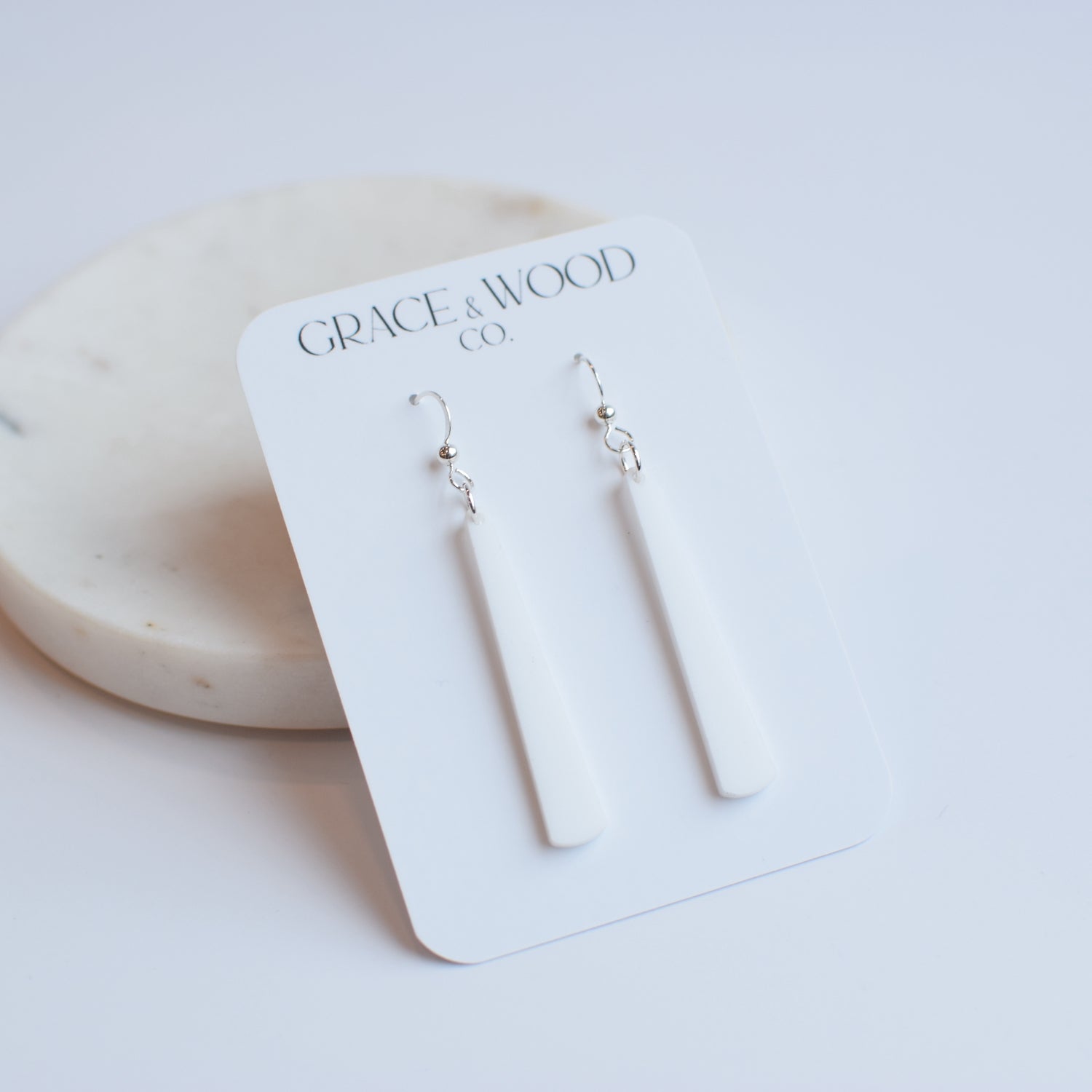 Acrylic Skinny Drop- Multiple Color Options