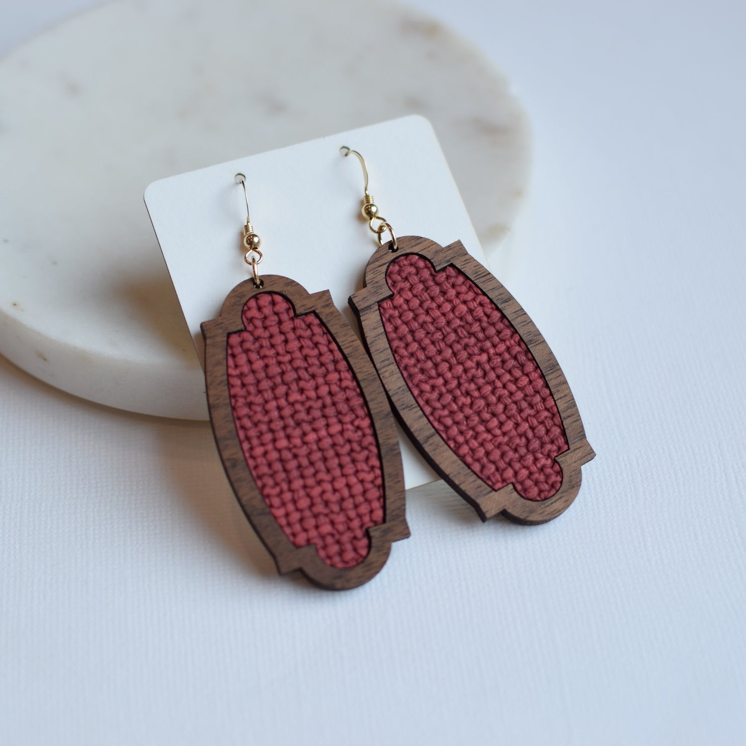 Garnet Wood + Leather Heirloom