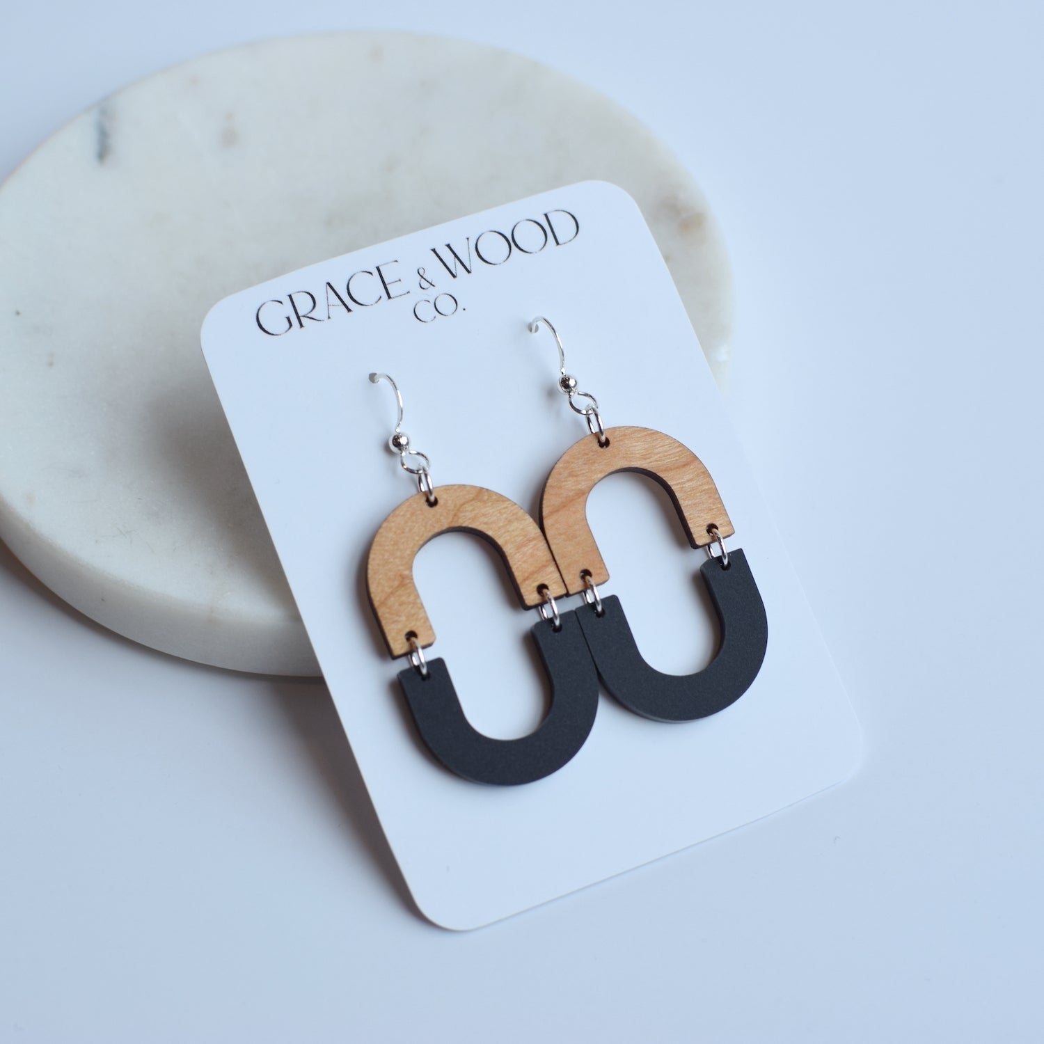 Acrylic Hinged Oval- Multiple Color Options