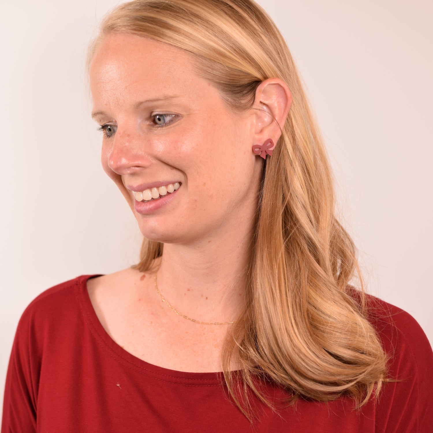 Make Your Own Acrylic Bow Stud Set (choose your colors)