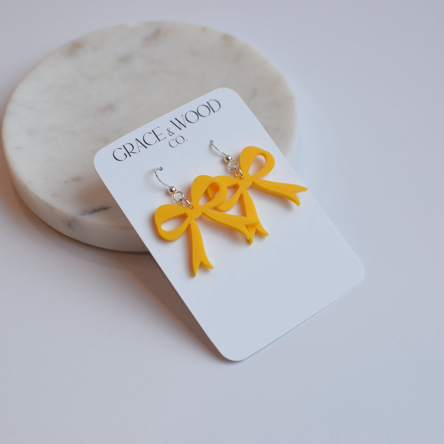 Standard Acrylic Bow- Multiple Color Options