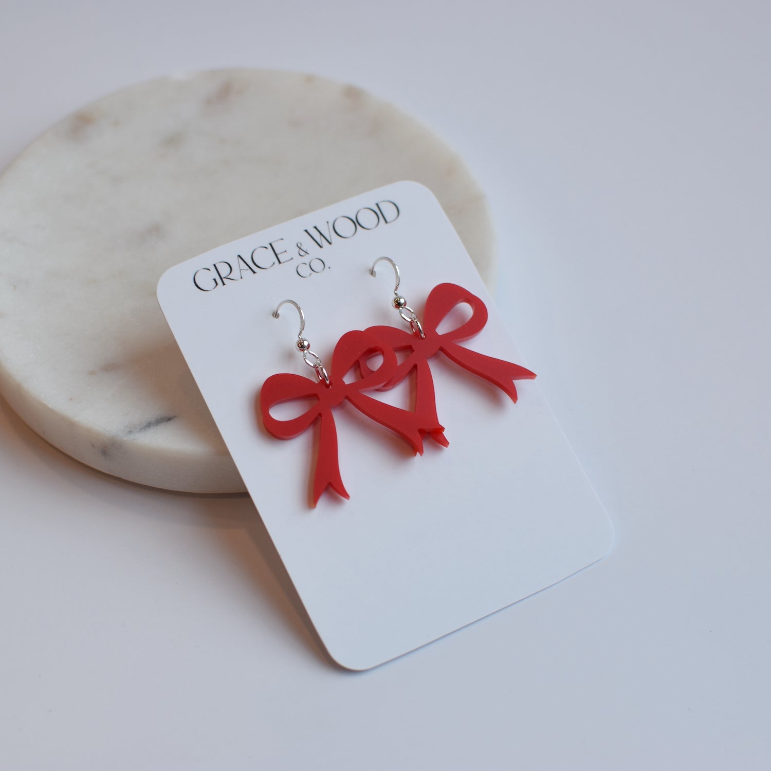 Standard Acrylic Bow- Multiple Color Options