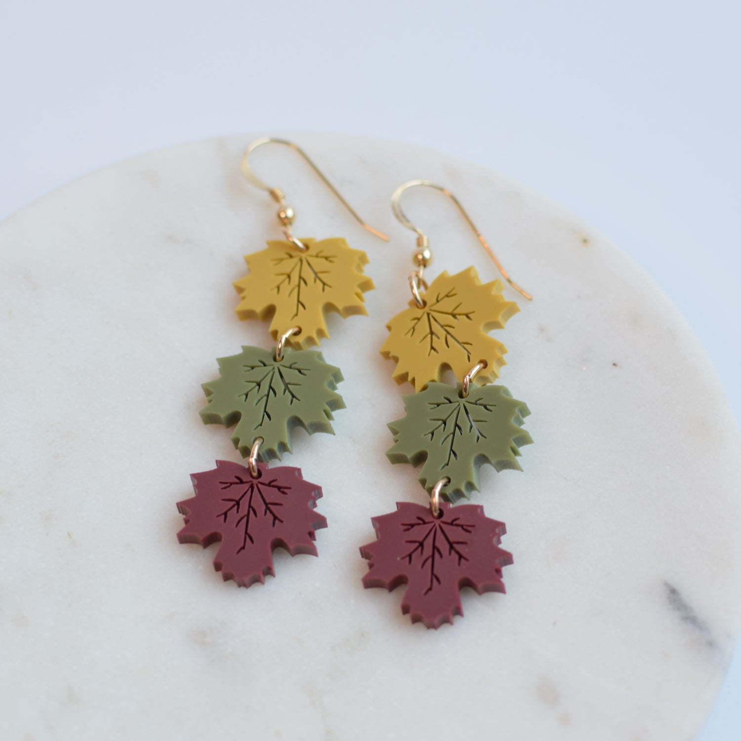 Pierre triple en marbre acrylique