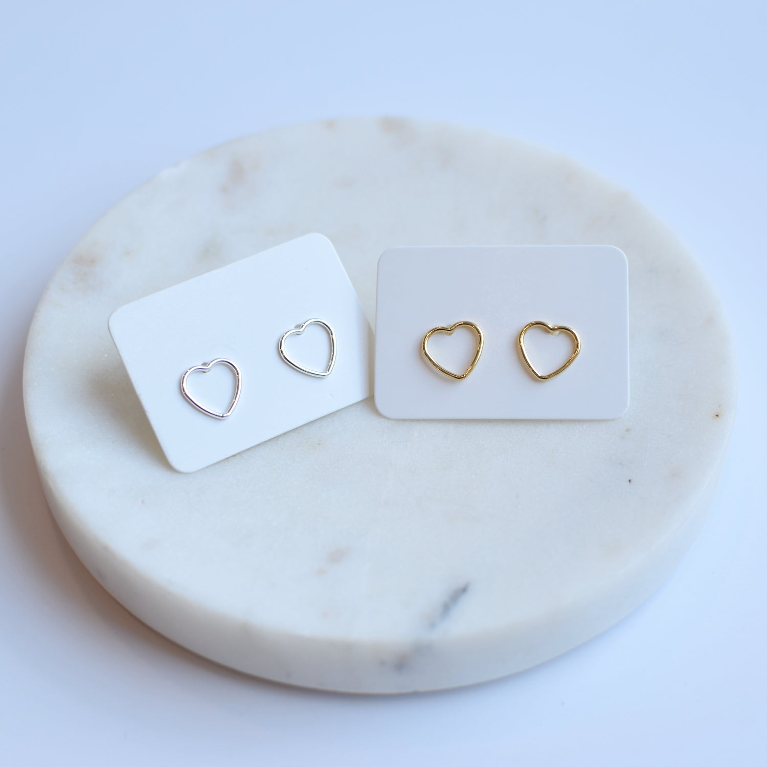 Open Heart Studs
