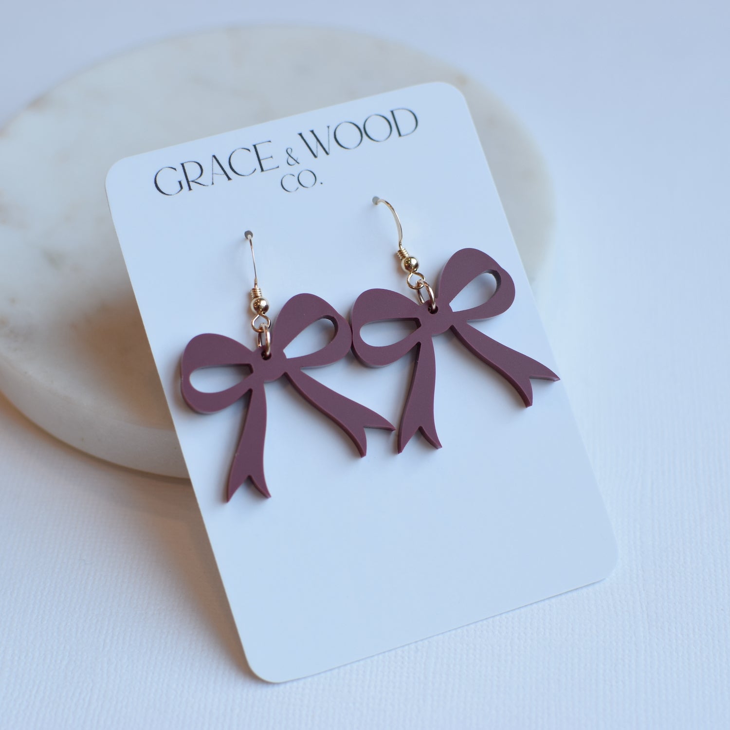 Standard Acrylic Bow- Multiple Color Options