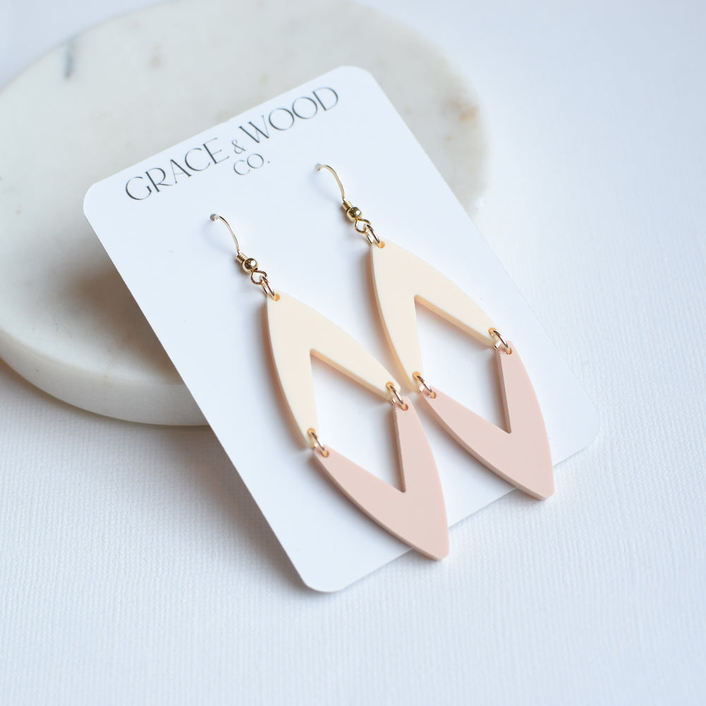 Blush Bliss Acrylic Michelle - Grace and Wood Co.