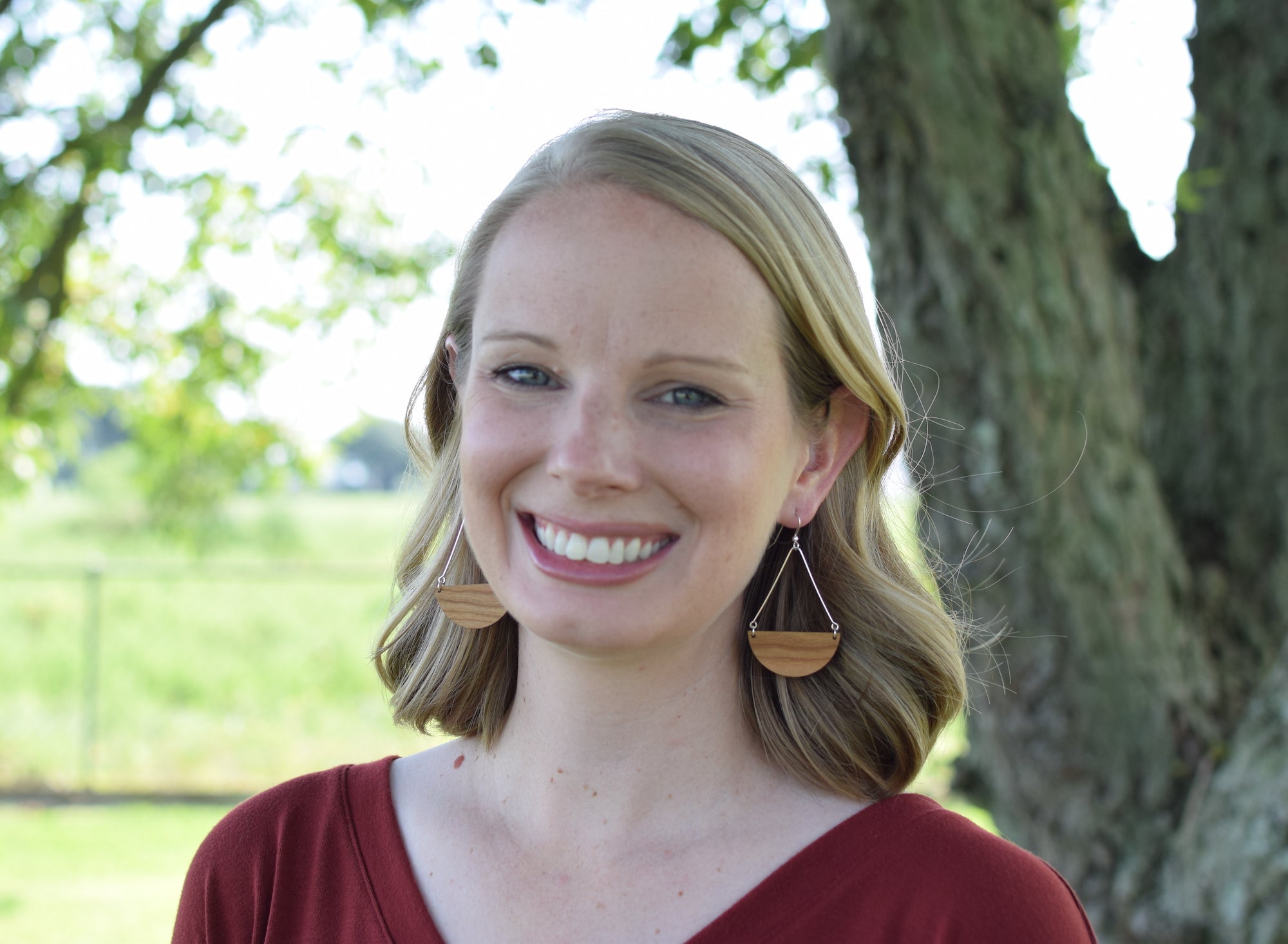 Half Moon Elegant Earrings - Grace and Wood Co.