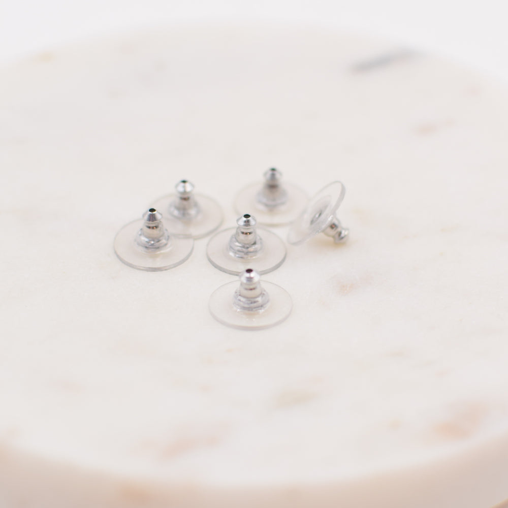Comfort Clutch Earring Backs - 8 pieces (4 pair) - Grace and Wood Co.