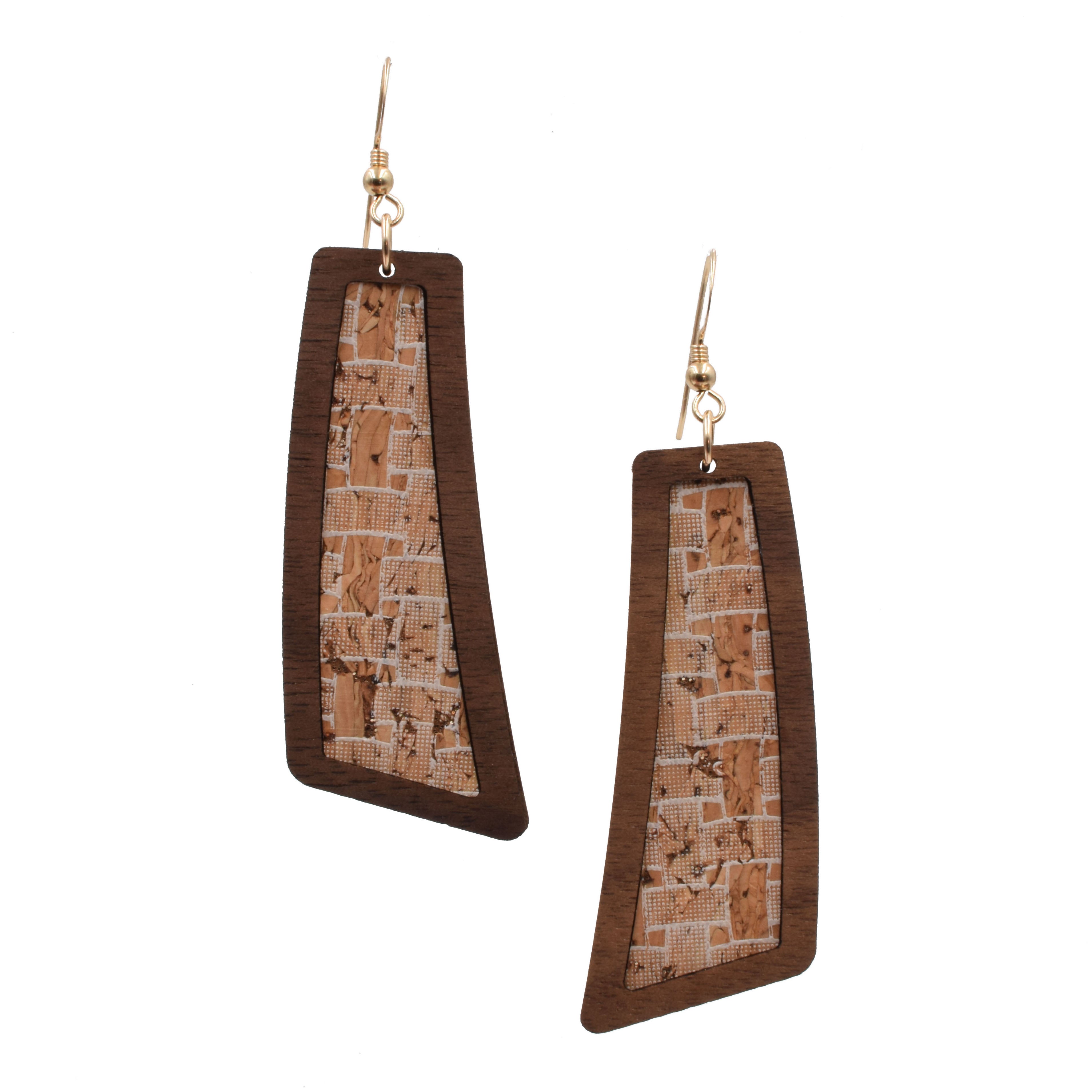 Golden Basket Wood + Cork Flare - Grace and Wood Co.