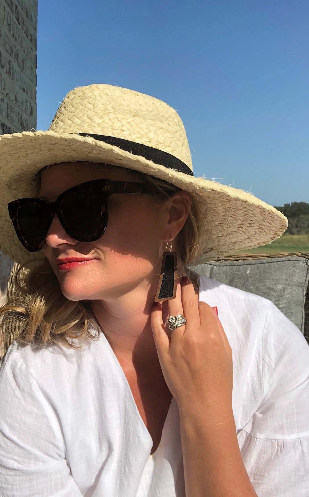 Black Wood + Leather Flare - Grace and Wood Co.